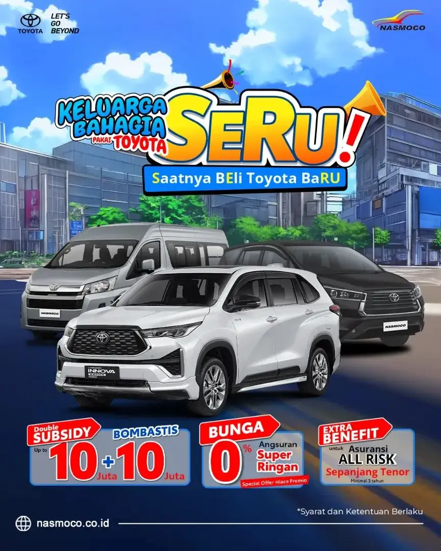 Promo Promo Zenix Mei - Toyota Cilacap 2026