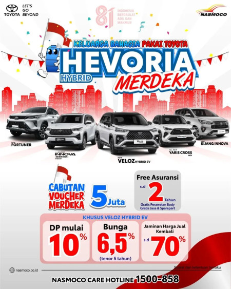 Promo Nasmoco Fiesta Juli - Promo Toyota Cilacap 2026