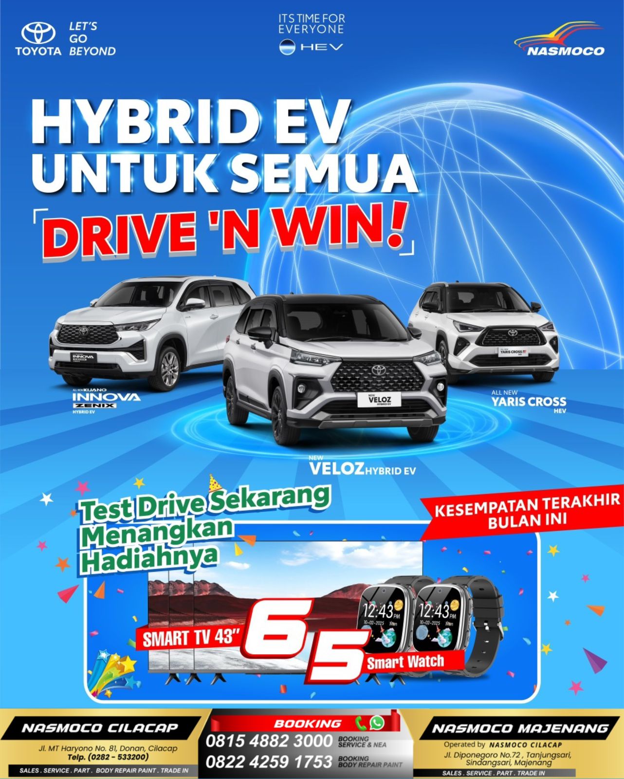 Promo Testdrive Veloz Hybrid April - Toyota Cilacap