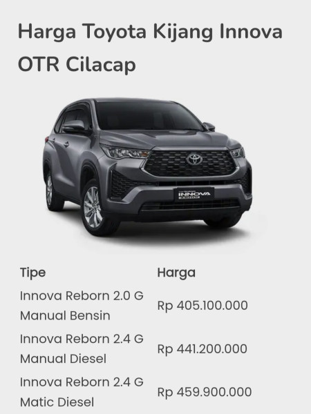 foto Toyota Cilacap