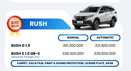 Promo Rush April - Promo Toyota Cilacap