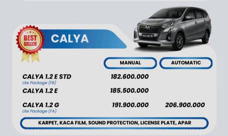 Promo Calya Juli - Promo Toyota Cilacap 2026